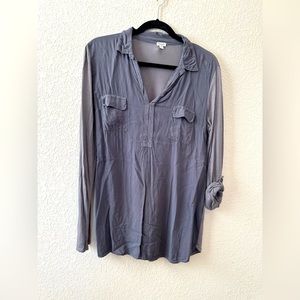 Splendid V neck Henley